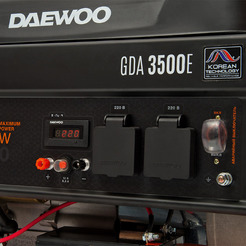 Генератор Daewoo Power GDA 3500E