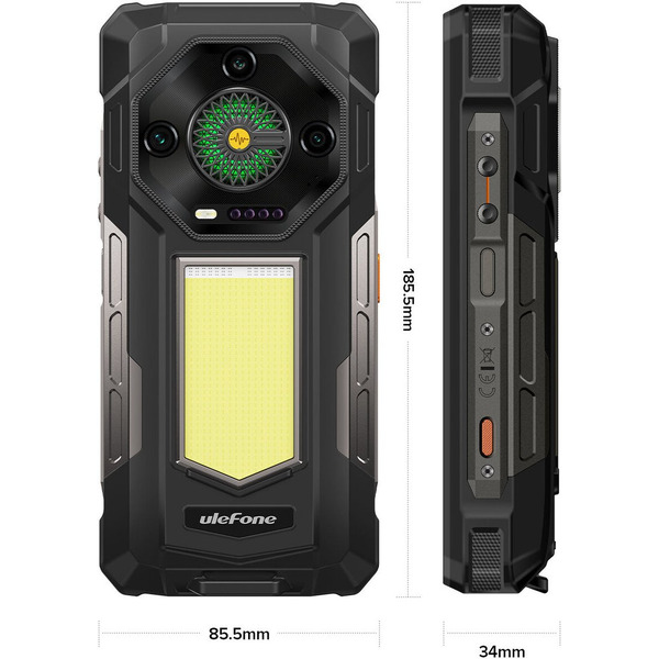 Смартфон Ulefone Armor 33 12GB/512GB (черный)