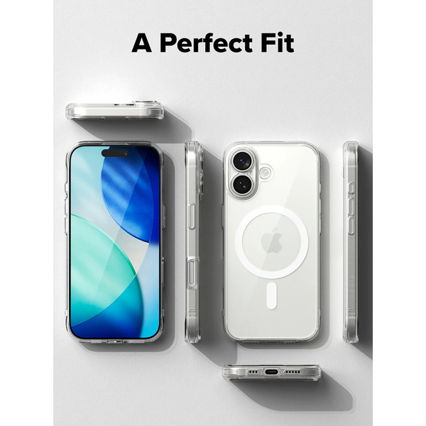 Чехол Ringke FUSION MAGNETIC для iPhone 17 CLEAR