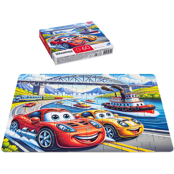 Пазлы DREAM MAKERS Машинки RI6006C