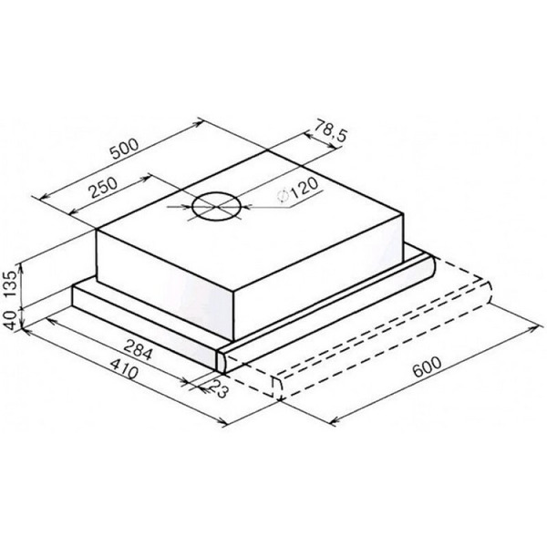 Вытяжка Faber Flox Glass BK A60 110.0436.364