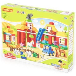 Конструктор Полесье 77592 Весёлая ферма
