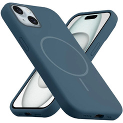 Бампер Bingo Silicone Magnetic для APPLE iPhone 15 Синий