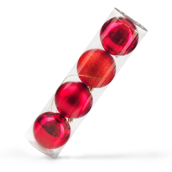 Набор новогодних шаров Ausini VT25-04008-3