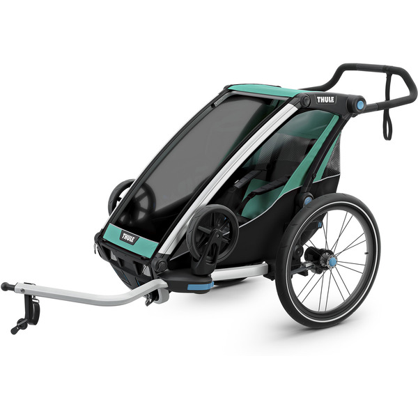 Коляска детская Thule Chariot Lite 10203006 Blue Grass/Black