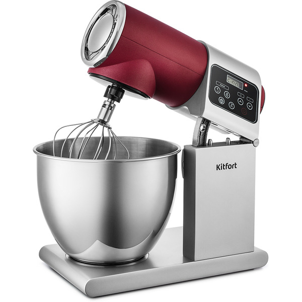 Планетарный миксер Kitfort КТ-3038-3 (красный)