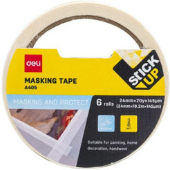 Клейкая лента малярная Deli EA405