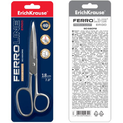 Ножницы канцелярские Erich Krause Ferro 18 см 14852