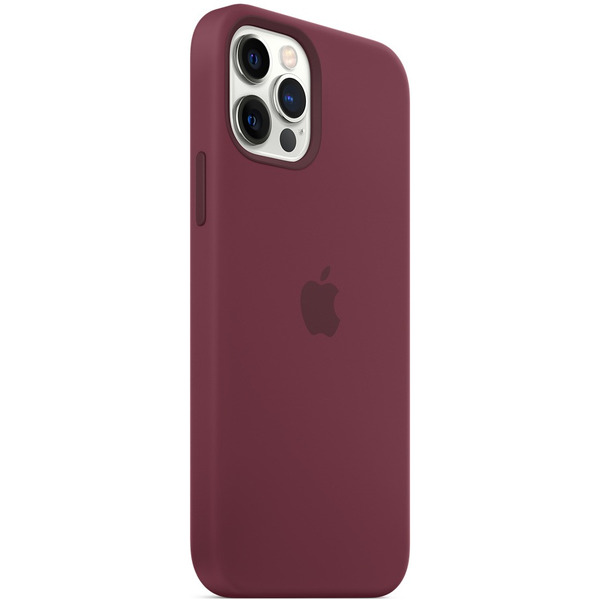 Бампер BINGO Silicone Case iPhone 12/12 Pro Бордовый