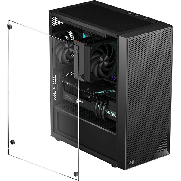 Корпус PCCooler C3B310 C3B310-BKP0-GL (черный)