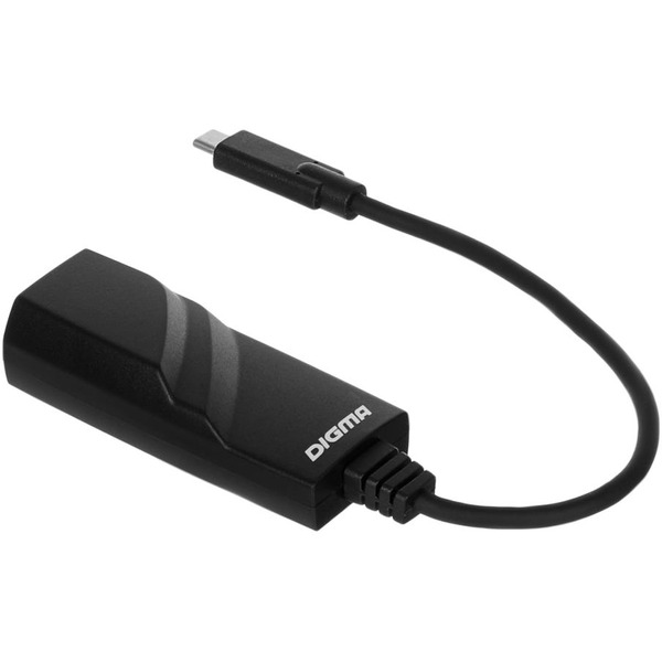 Сетевой адаптер Gigabit Ethernet Digma D-USBC-LAN1000