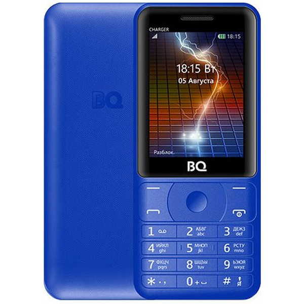 Мобильный телефон BQ Charger Синий (BQ-2425)