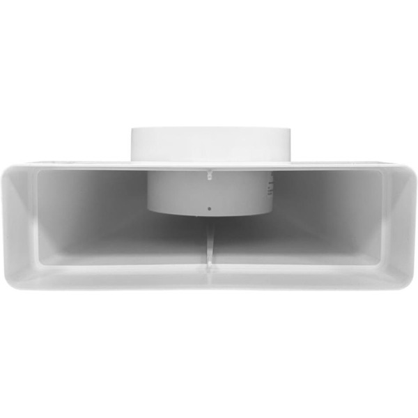 Вентиляционная решетка HOMY AIR круглый AO125WS d125 (белая)