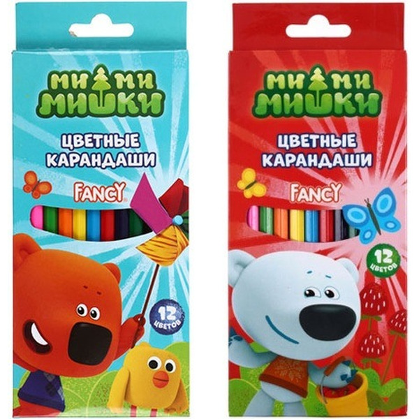 Карандаши ACTION! FANCY, 12 цв., FCP001-12