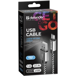 Кабель Defender USB08-03T Pro 87803