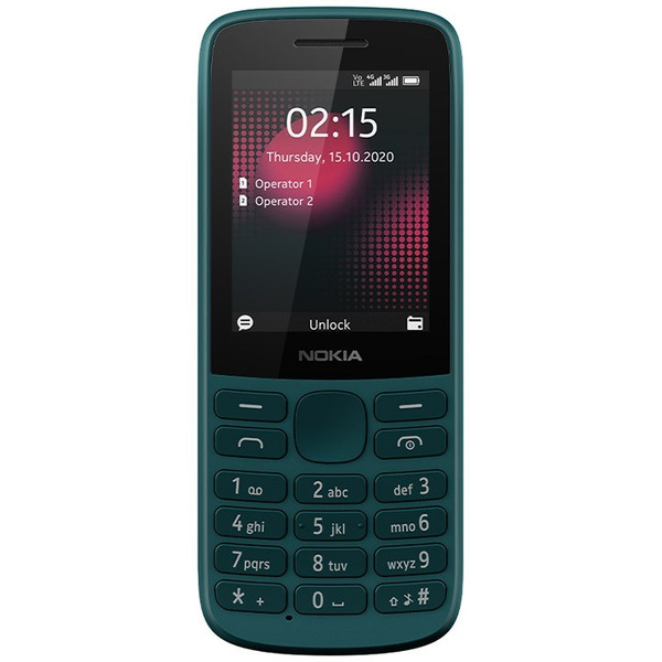 Сотовый телефон NOKIA 215 (бирюзовый)
