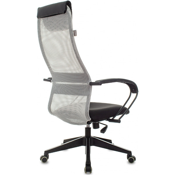 Кресло Бюрократ CH-607 (светло-серый /черный)