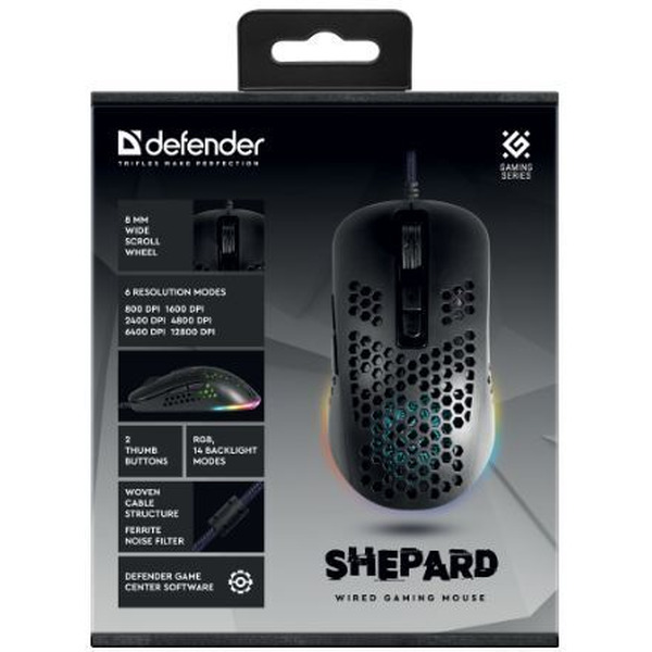 Мышь Defender Shepard GM-620L (52620)