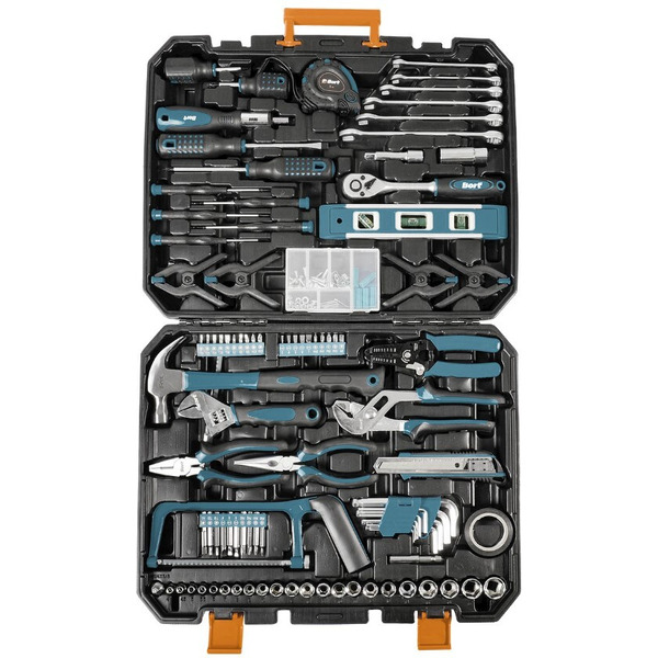 Набор ручного инструмента BORT BTK-168 (93418491)