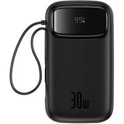 Внешний аккумулятор Baseus Qpow 2 Digital Display 20000mAh (черный)