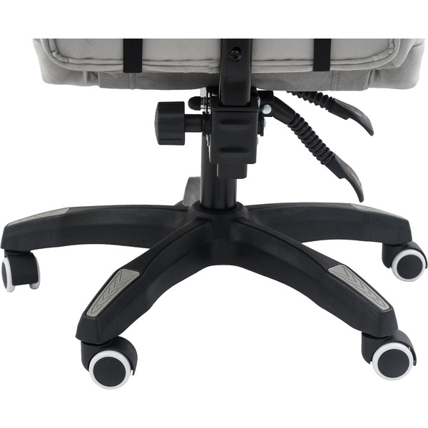 Вибромассажное кресло Calviano 1584 (велюр, серый)