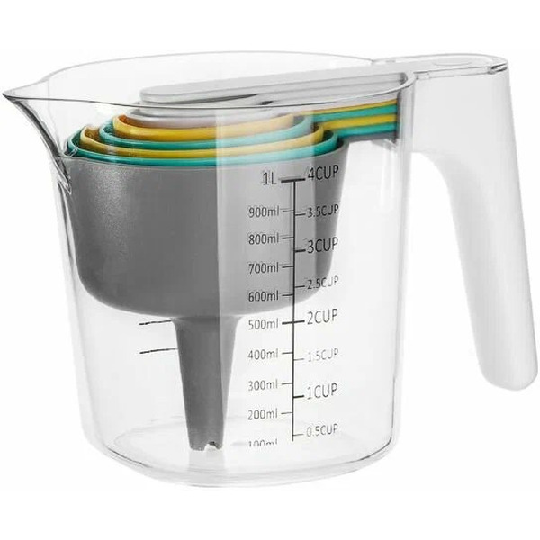 Набор мерных емкостей PERFECTO LINEA 21-193115, 9 предметов