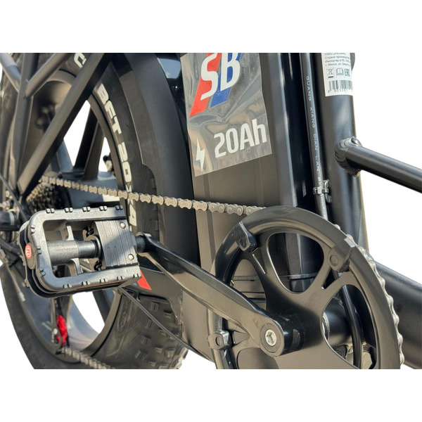 Электровелосипед Smart Balance Panda 20" (черный)