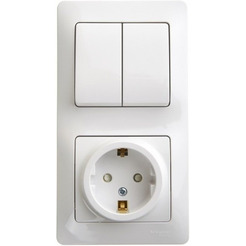 Розетка Systeme Electric Glossa GSL000174