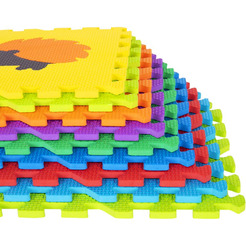 Коврик-пазл напольный ЮНЛАНДИЯ Зверушки 664666