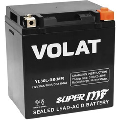 Мотоаккумулятор 30Ah (MF) R+ VOLAT YB30L-BS