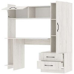 Компьютерный стол Памир ПКС-7 (крафт белый)