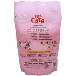 Наполнитель для туалета For Cats Силикагелевый Звездная пыль TUZ024 (4л/1.55кг)