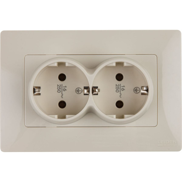 Розетка Leiden Electric Steen 806066