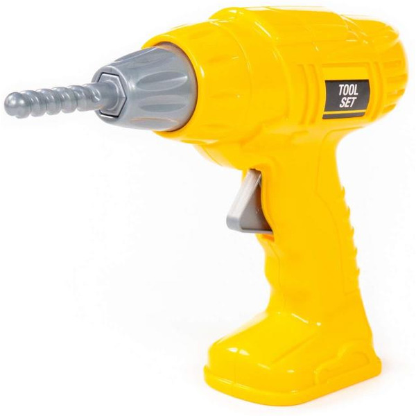 Шуруповёрт игрушечный Полесье №2 90485 (желтый)