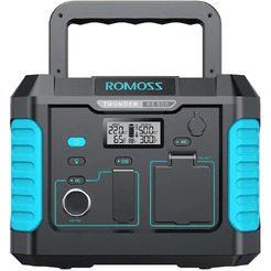 Портативная зарядная станция Romoss RS500 (черный)