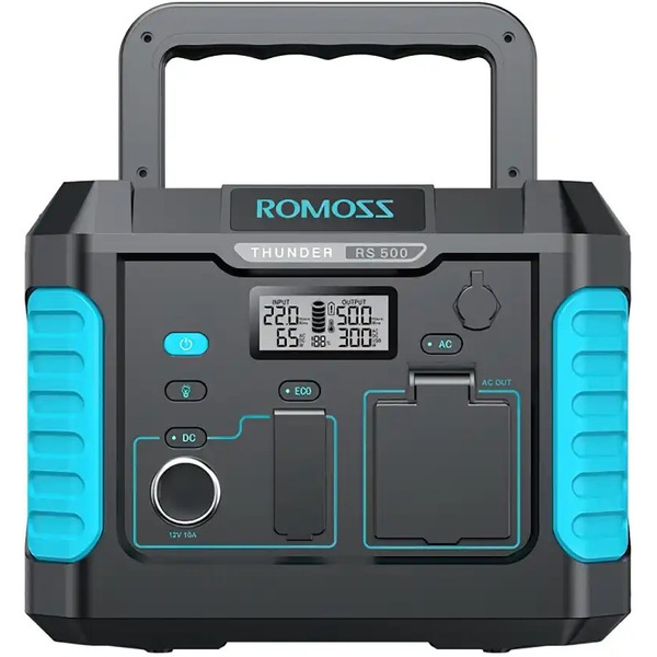 Портативная зарядная станция Romoss RS500 (черный)