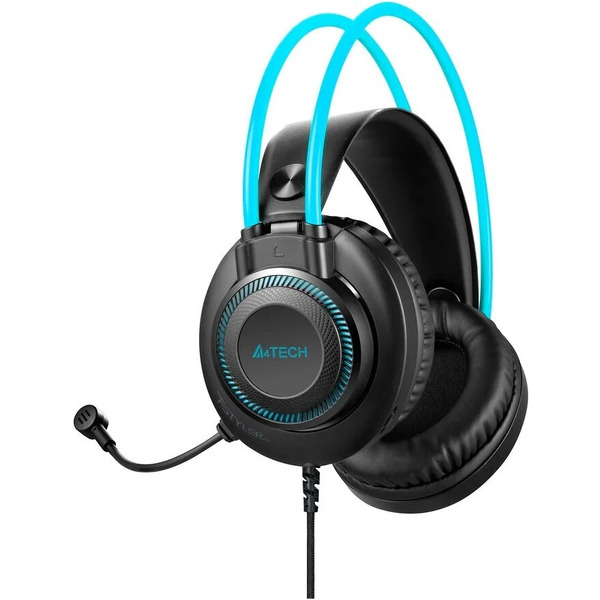Наушники A4Tech Fstyler FH200i (серый/синий)