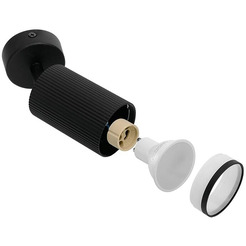 Накладной светильник WOLTA WSL-GU10/04BL