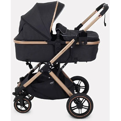 Универсальная коляска MOWbaby Jasper MB022 (3 в 1, черный)