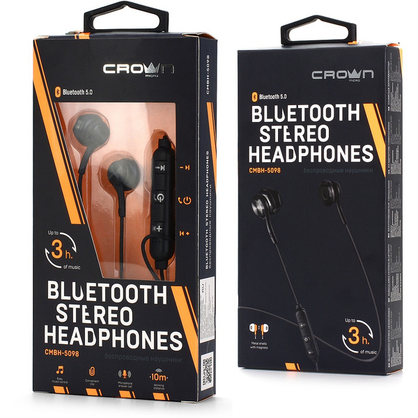 Наушники Crown CMBH-5098