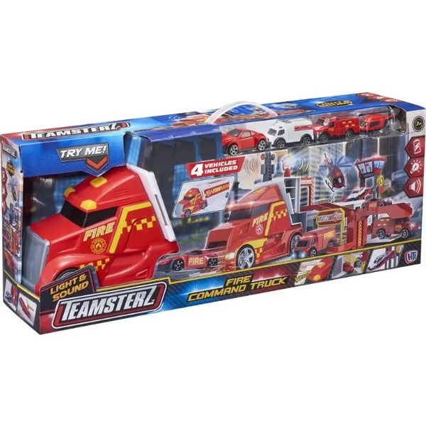 Игрушка Teamsterz "Пожарный грузовик-транспортер " (1417267.00)
