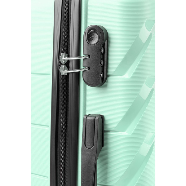 Чемодан DoubleW YF-PP02 (L, бирюзовый)