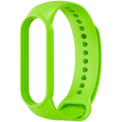 Ремешок Miru для Xiaomi Mi Band 5 (силикон, салатовый)