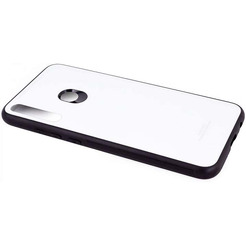 Накладка CASE Glassy Huawei P40 lite E / Y7P / Honor 9C (белый)