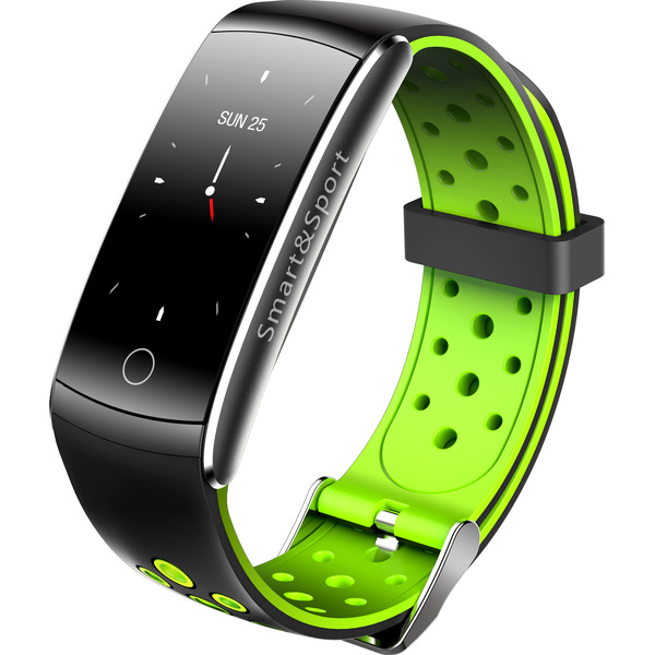 Фитнес-браслет SOVO SE12 (черный/зеленый)