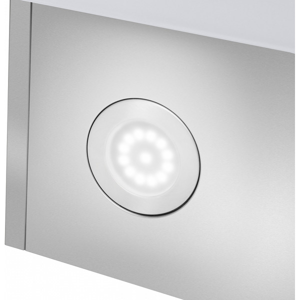 Кухонная вытяжка MAUNFELD Mersey 60 (нержавеющая сталь\белое стекло)