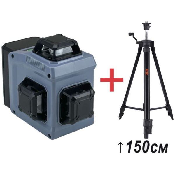 Лазерный нивелир ProfiPower NL-12G + Штатив E0051 (E0214-2)