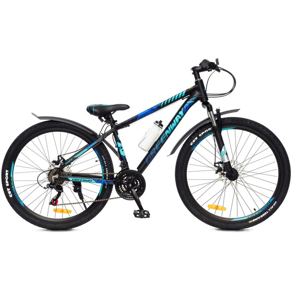 Велосипед Greenway Relict 27.5 р.15.5 (черный/синий)