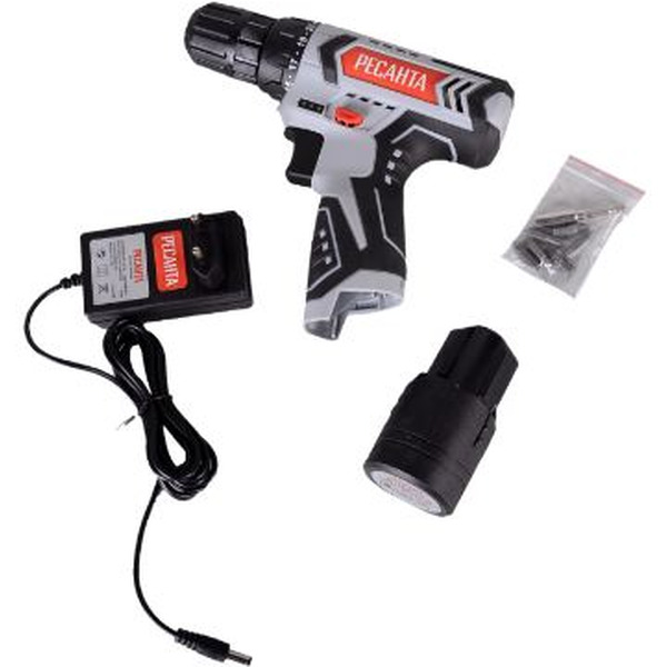 Дрель-шуруповерт Ресанта ДА-12-2Л (75/14/1)