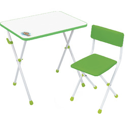 Комплект мебели с детским столом Ника КНД1/С (салатовый)